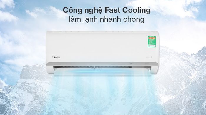 Máy lạnh Midea Inverter 1 HP MAFA-09CDN8 - Công nghệ làm lạnh