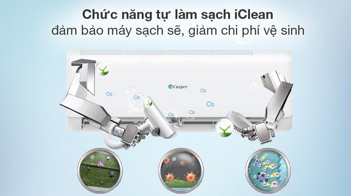 Máy lạnh Casper Inverter 1 HP TC-09IS35 - Đa dạng tiện ích sử dụng