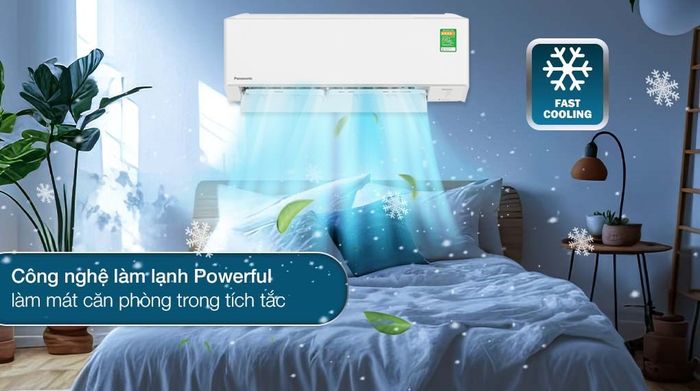 Máy lạnh Panasonic Inverter 1.5 HP CU/CS-YZ12AKH-8 - Công nghệ làm lạnh