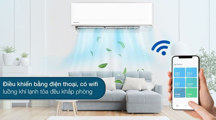 Máy lạnh Panasonic Inverter 2 HP CU/CS-YZ18AKH-8 - Tiện ích