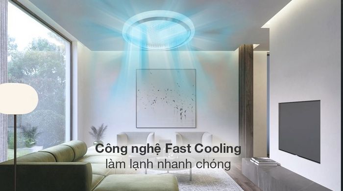 Máy lạnh âm trần Cassette 360 độ Samsung Inverter 4 HP AC120TN4PKC/EA - Công nghệ làm lạnh