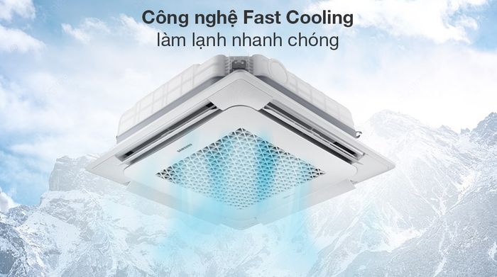 Máy lạnh âm trần Samsung Inverter 5 HP AC140TN4DKC/EA 3 Pha - Công nghệ làm lạnh