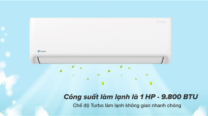 Máy lạnh Casper hai chiều Inverter 1 HP GH-09IS33 -Công nghệ làm lạnh