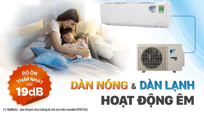 Daikin Inverter 1 HP ATKF25XVMV - Tiện ích
