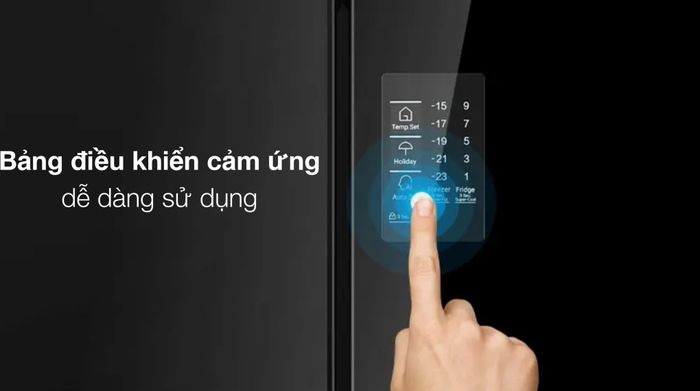 Tủ lạnh Aqua Inverter 469 lít Multi Door AQR-M536XA(WGB) - Tiện ích