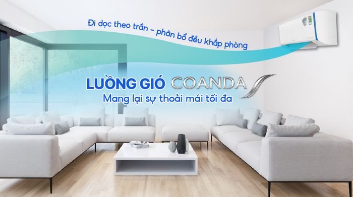 Daikin Inverter 1 HP ATKF25XVMV - Cơ chế thổi gió