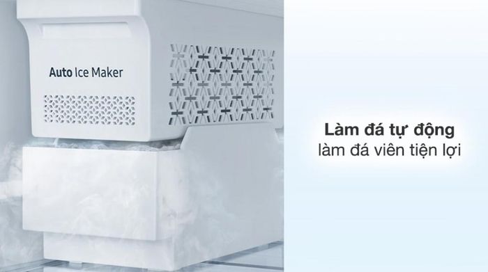 Làm đá tự động Tủ lạnh Samsung Inverter 382 lít RT38CB6784C3SV