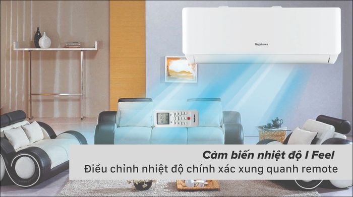 Máy lạnh Nagakawa Inverter 1 HP NIS-C09R2T28 - Cơ chế thổi gió