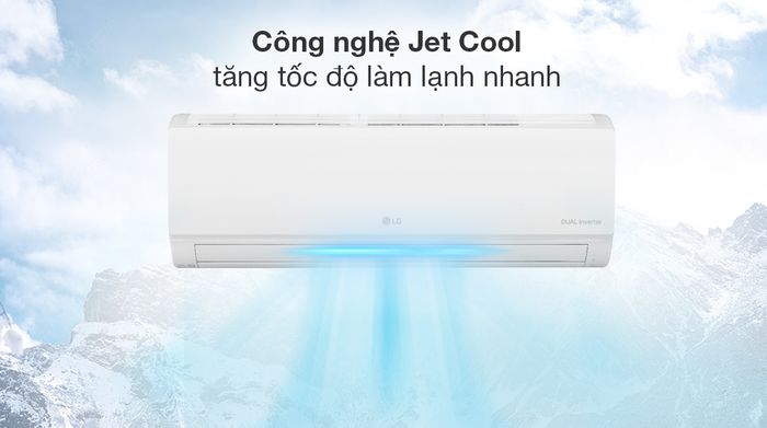 Máy lạnh LG Inverter 1.0 HP V10WIN - Công nghệ làm lạnh