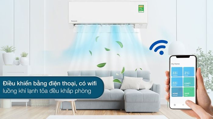 Máy lạnh Panasonic Inverter 1.5 HP CU/CS-YZ12AKH-8 - Tiện ích
