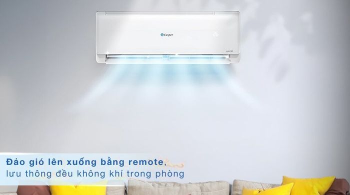 Máy lạnh Casper Inverter 2 HP TC-18IS36 - Cơ chế thổi gió