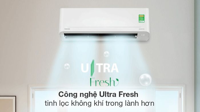 Máy lạnh Toshiba Inverter 2 HP RAS-H18S4KCV2G-V - Khả năng lọc không khí