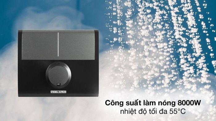 Bình nóng lạnh trực tiếp đa điểm (Multi Point) Stiebel Eltron 8000W DDC 8 EC - Đặc điểm làm nóng