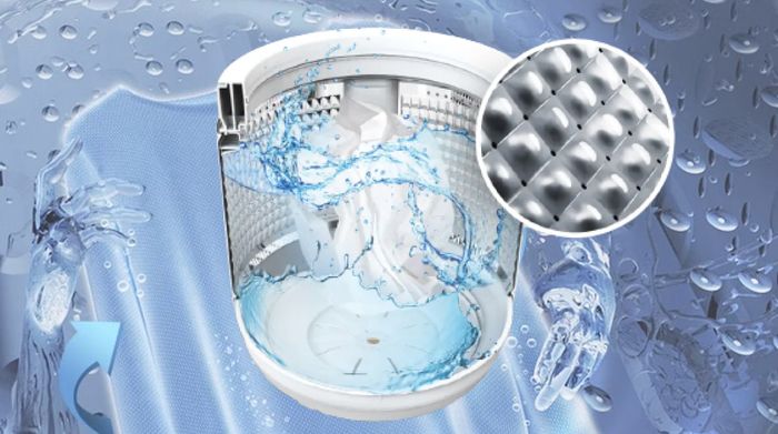 Lồng giặt Pillow Máy giặt Aqua Inverter 16 kg AQW-DR160UHT PS