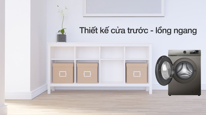 Máy giặt Hisense 8.5 kg WFQP8523BT - Tổng quan thiết kế