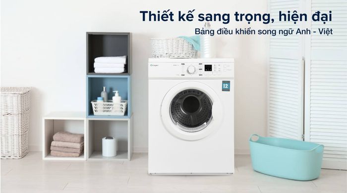 Máy sấy thông hơi Casper 7.2 Kg TD-72VWD - Thiết kế