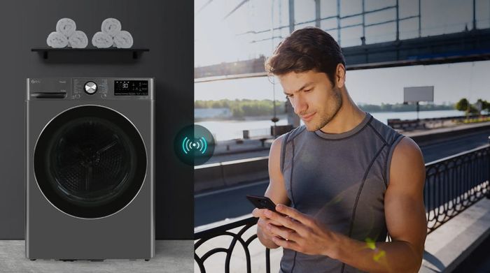 Máy sấy bơm nhiệt LG 10.5 kg DVHP50B - Tiện ích