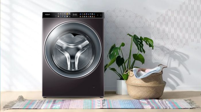 Máy giặt sấy Aqua Inverter 15 Kg AQD-DH1500G PP - Thiết kế sang trọng, đẹp mắt