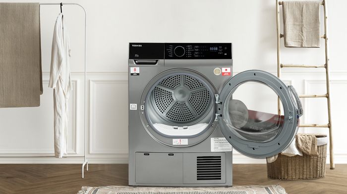 Máy sấy ngưng tụ Toshiba 8 kg TD-K90MEV(SK) - Thiết kế