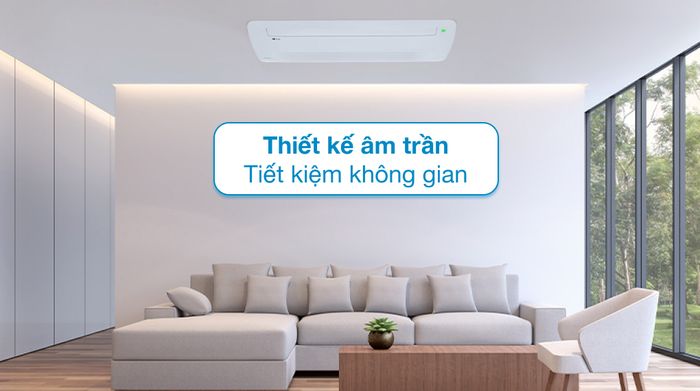 Máy lạnh âm trần 1 hướng LG Inverter 1.5 HP ZTNQ12GULA0 - Thiết kế
