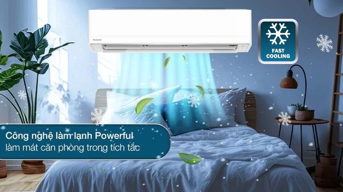 Máy lạnh Panasonic Inverter 2.5 HP CU/CS-PU24AKH-8 - Công nghệ làm lạnh