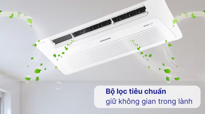 Máy lạnh âm trần 1 hướng Samsung Inverter 2 HP AC052TN1DKC/EA - Bộ lọc