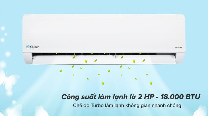 Máy lạnh Casper Inverter 2 HP IC-18TL32 - Công nghệ làm lạnh