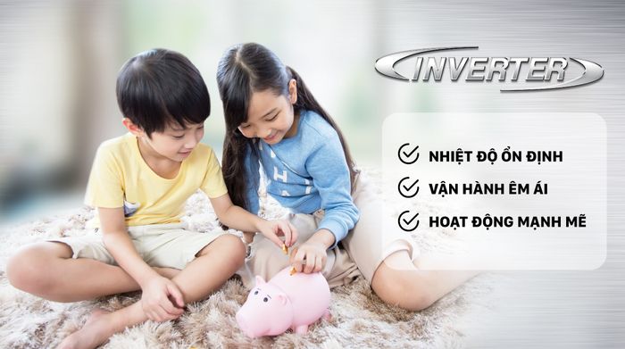Máy lạnh Daikin Inverter 2 HP FTKZ50VVMV - Công nghệ Inverter