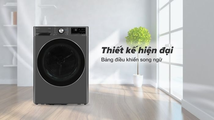 Máy sấy bơm nhiệt LG 10.5 kg DVHP50B - Thiết kế