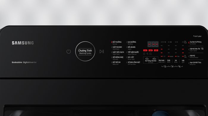 Máy giặt Samsung Inverter 9.5 kg WA95CG4545BDSV - Thiết kế