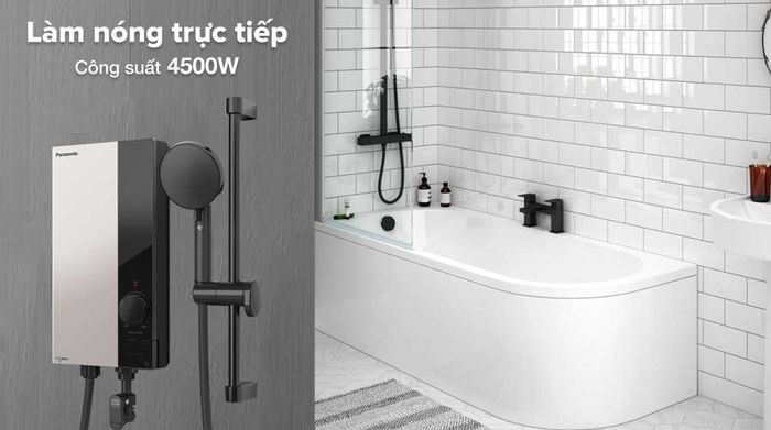 Máy nước nóng trực tiếp Panasonic 4500W DH-4US1VS - Đặc điểm làm nóng