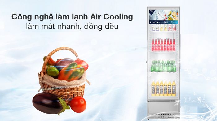Tủ mát Aqua 320 Lít AQS-AF440N - Công nghệ làm lạnh