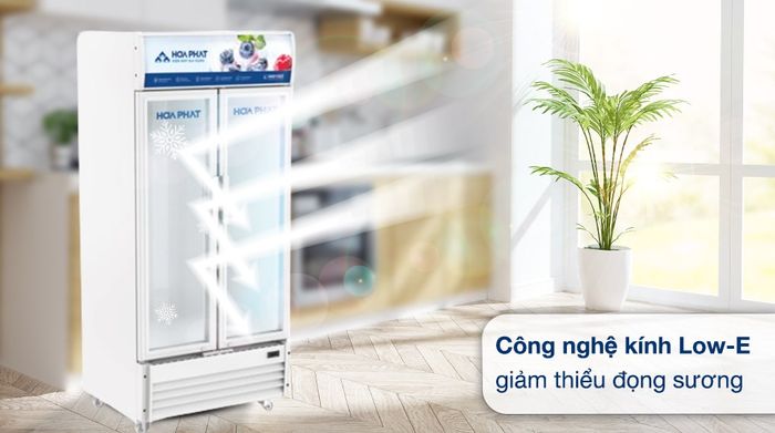 Công nghệ làm lạnh - Tủ mát Hòa Phát Inverter 812 lít HSR D8812