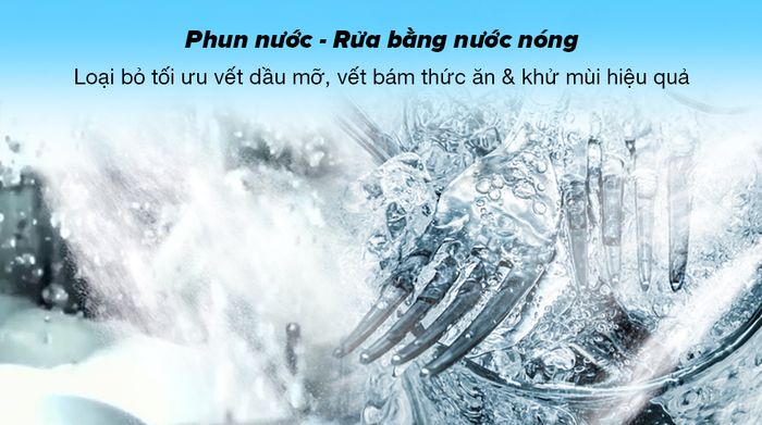 Máy rửa chén độc lập Hafele HDW-F605B (535.29.660) - Công nghệ rửa