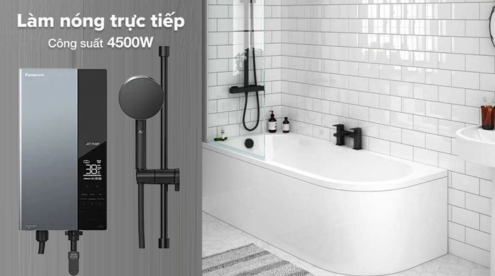 Làm nóng trực tiếp - Máy nước nóng trực tiếp Panasonic 4500W DH-4UDP1VZ