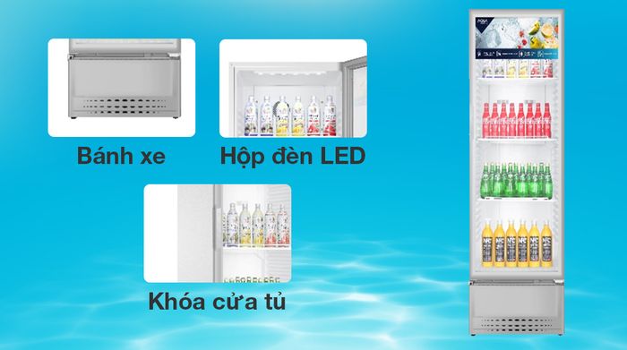 Tủ mát Aqua 320 Lít AQS-AF440N - Tiện ích đi kèm