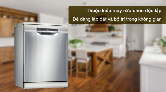 Máy rửa chén độc lập Bosch SMS4HMI07E - Thiết kế