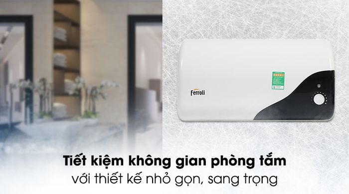 Bình nước nóng 30 lít Ferroli MIDO-DE 30L - Thiết kế