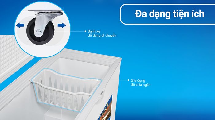 Tủ đông Hòa Phát 252 lít HPF AN6252