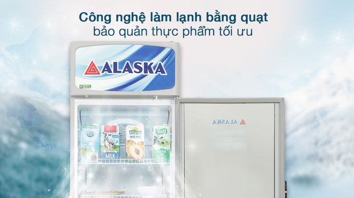 Tủ mát Alaska Inverter 300 lít LCI-300DX - Công nghệ làm lạnh