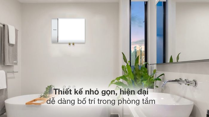 Máy nước nóng gián tiếp Panasonic 15 lít DH-15HBMVW - Thiết kế