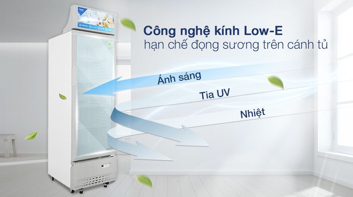 Tủ mát Aqua 215 lít AQS-AF340S - Tổng quan thiết kế