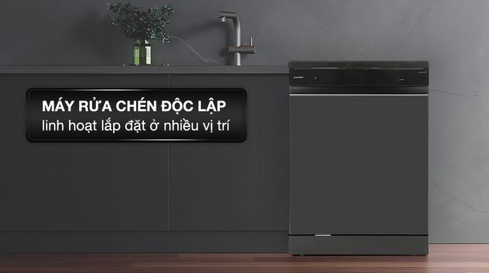 Máy rửa chén độc lập Comfee CDWEF1533GB-WU-VN - Thiết kế