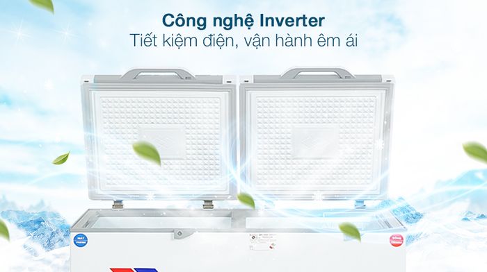 Tủ đông Sanaky Inverter 260 lít VH-3699W4K - Công nghệ Inverter