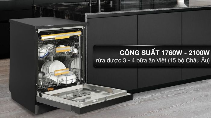 Máy rửa chén độc lập Comfee CDWEF1533GB-WU-VN - Công suất