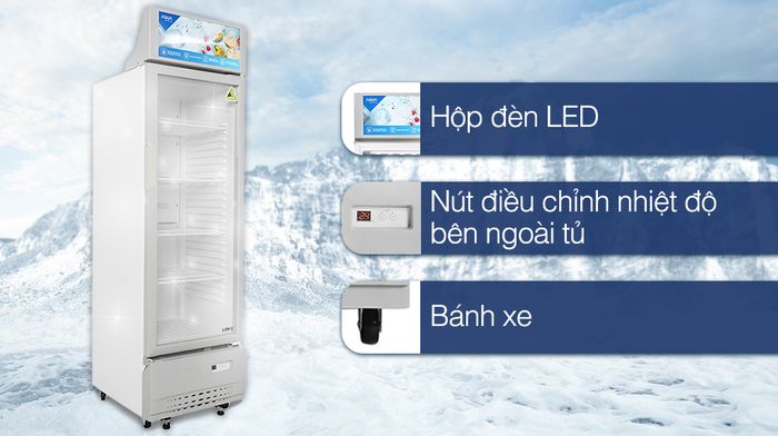 Tủ mát Aqua 215 lít AQS-AF340S - Tiện ích
