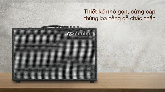 Loa karaoke xách tay Zenbos K-180 300W - Thiết kế
