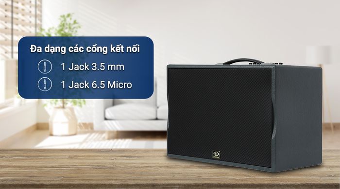 Loa Karaoke Dalton PS-K25A - Kết nối