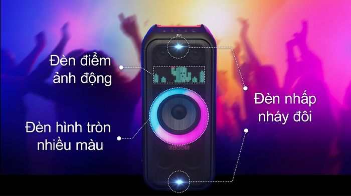 Loa kéo karaoke LG Xboom XL7S 250W - Công suất
