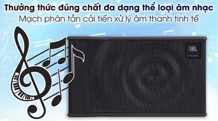 Thưởng thức tốt nhiều thể loại nhạc - Cặp Loa Karaoke JBL MK 10